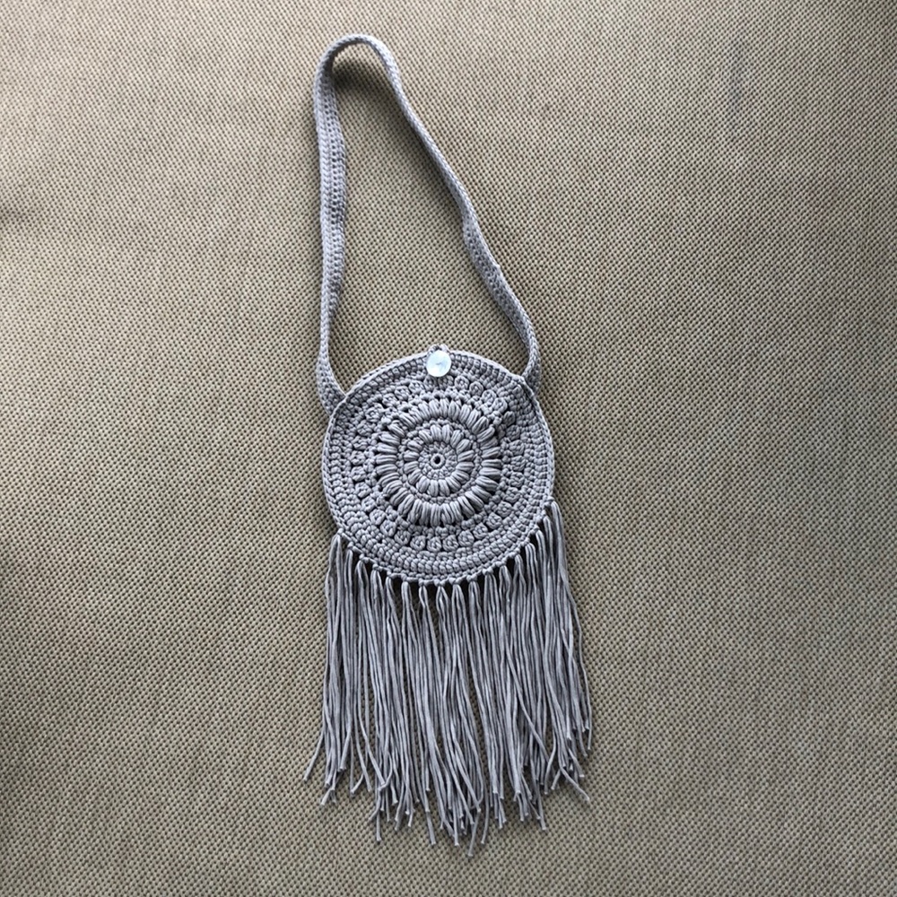 Gorgeous handmade Boho circle handbag NEW